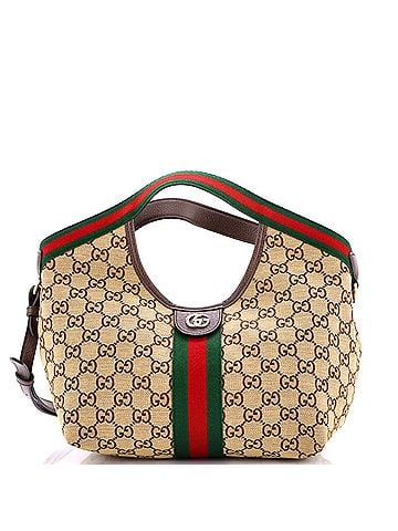 Gucci Giglio Tote GG Canvas Small (view 1)