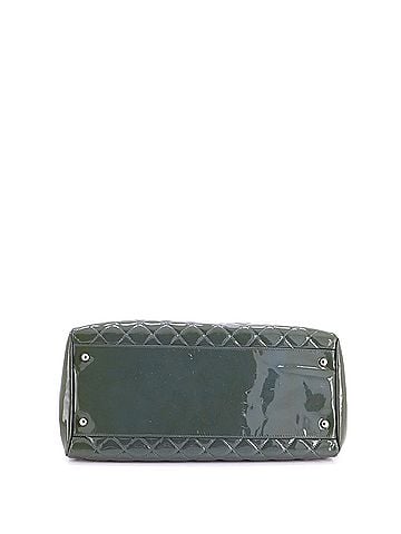 Chanel Just Mademoiselle Bag Quilted Patent Large (view 2)