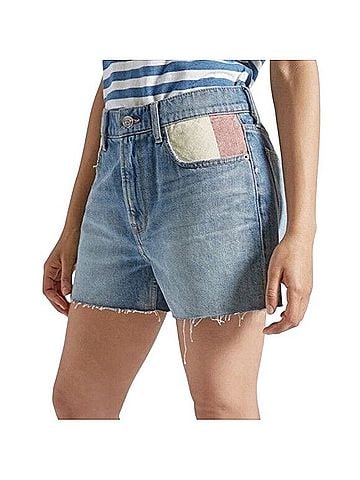 Current/Elliott The Aficionado Denim Shorts (view 1)