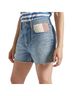 Current/Elliott 100% Cotton Red White Blue Denim Shorts Size 25 - photo 1