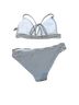 Cupshe Stripes White Black Two Piece Swimsuit Size S - photo 2