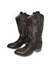 Freebird by Steven 100% Leather Black Brown Boots Size 11 - photo 14