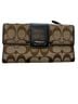 Coach Brown Tan Pink Wallet One size - photo 1