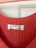 Anthropologie Red Sleeveless Top Size XS - photo 3
