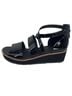 Eileen Fisher Black Wedges Size 9 1/2 - photo 2