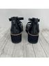 Eileen Fisher Black Wedges Size 9 1/2 - photo 3