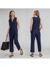 Everlane 100% Cotton Blue Overalls Size 12 - photo 6
