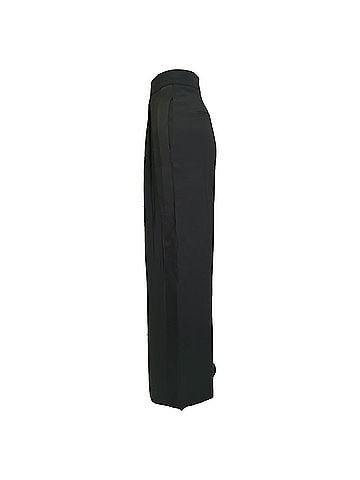 Stella McCartney Stella McCartney High-Waisted Flared Trousers in Black Polyester (view 2)