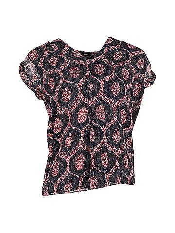 Isabel Marant Isabel Marant Paisley Print V-Neck Blouse in Multicolor Viscose (view 1)