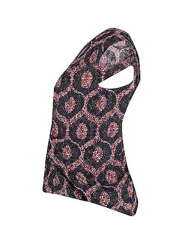Isabel Marant Isabel Marant Paisley Print V-Neck Blouse in Multicolor Viscose (view 2)