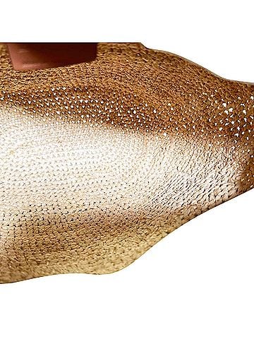 Loewe Loewe Pochette Bucket Bag in Tan Raffia (view 2)