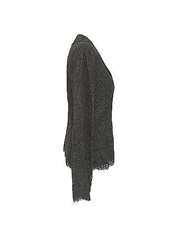 Dolce & Gabbana Dolce & Gabbana Lace Blazer in Black Cotton (view 2)