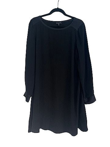 Eileen Fisher georgette Casual Dress (view 2)