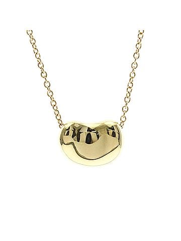 Tiffany & Co. Tiffany Bean Necklace Yellow Gold (18K) No Stone Men,Women Fashion Necklace (Gold) (view 1)