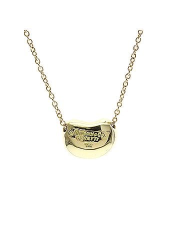 Tiffany & Co. Tiffany Bean Necklace Yellow Gold (18K) No Stone Men,Women Fashion Necklace (Gold) (view 2)