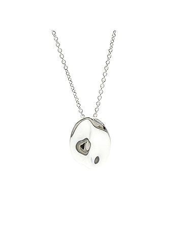 Tiffany & Co. Tiffany Madonna Necklace Platinum No Stone Men,Women Fashion Necklace (Silver) (view 1)
