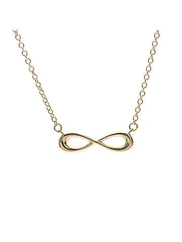 Tiffany & Co. Tiffany Infinity Necklace Pink Gold (18K) No Stone Men,Women Fashion Pendant Necklace (Pink Gold) (view 2)