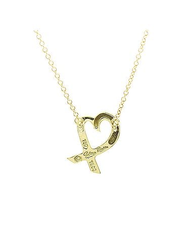 Tiffany & Co. Tiffany Loving Heart Necklace Yellow Gold (18K) No Stone Men,Women Fashion Necklace (Gold) (view 2)