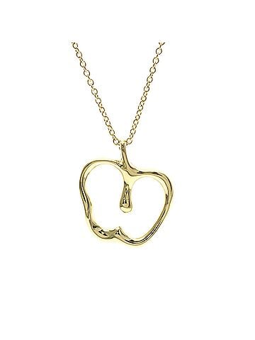 Tiffany & Co. Tiffany Apple Necklace Yellow Gold (18K) No Stone Women,Men Fashion Necklace (Gold) (view 2)