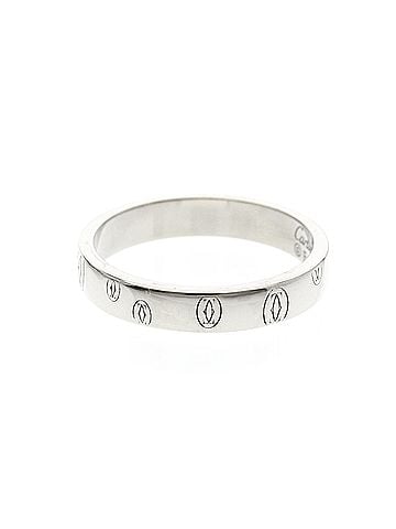 Cartier Cartier Happy Birthday Ring White Gold (18K) Fashion No Stone Band Ring Silver (view 2)