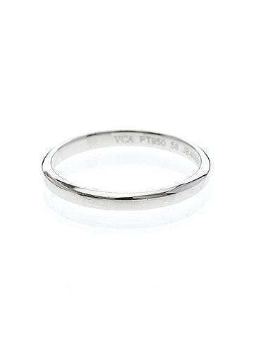 Van Cleef & Arpels Van Cleef & Arpels Tendremont Ring Platinum Fashion No Stone Band Ring Silver (view 1)