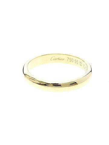 Cartier Cartier 1895 Wedding Ring Yellow Gold (18K) Fashion No Stone Band Ring Gold (view 1)