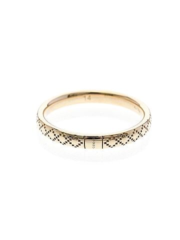 Gucci Gucci Diamantissima Ring Pink Gold (18K) Fashion No Stone Band Ring Pink Gold (view 1)