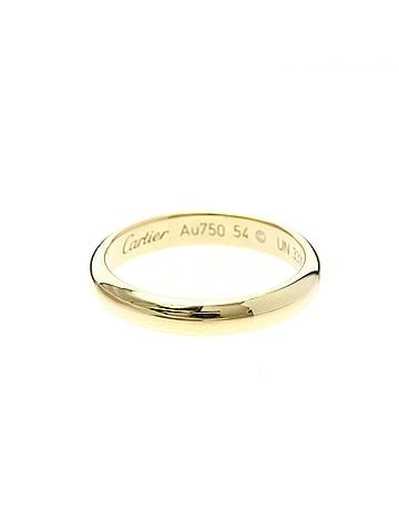 Cartier Cartier 1895 Wedding Ring Yellow Gold (18K) Fashion No Stone Band Ring Gold (view 1)