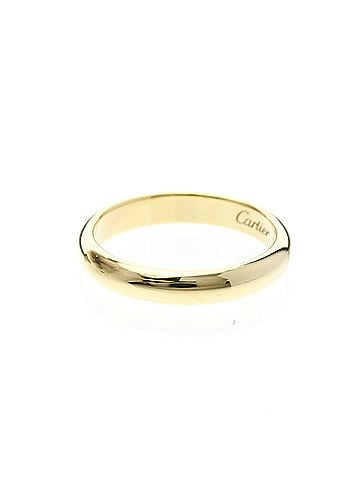 Cartier Cartier 1895 Wedding Ring Yellow Gold (18K) Fashion No Stone Band Ring Gold (view 2)