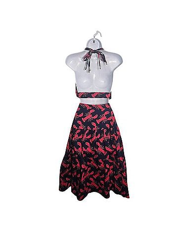 Eva Franco Eva Franco Lobster Print Casual Skirt (view 2)
