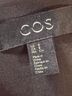 Cos 100% Polyester Black Cocktail Dress Size 8 - photo 3