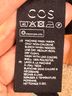 Cos 100% Polyester Black Cocktail Dress Size 8 - photo 6