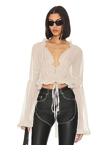 SNDYS. Bali Long Sleeve Blouse (view 1)