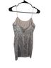 Lulus Silver Cocktail Dress Size S - photo 4