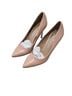 Mix No. 6 Tan Ivory Heels Size 6 - photo 2