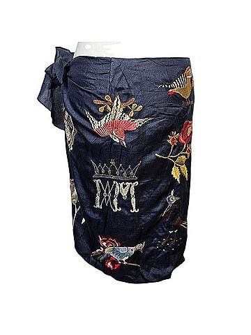 Isabel Marant Issop Foulard Silk Skirt (view 2)