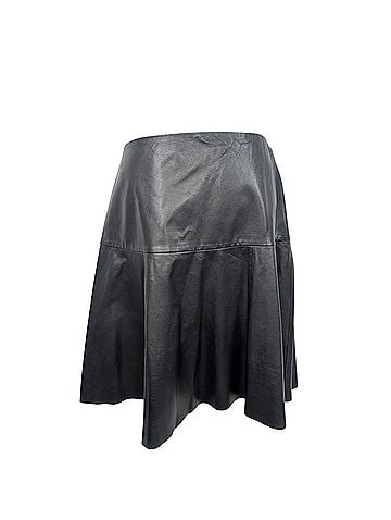 Lauren by Ralph Lauren Leather Skirt (view 1)