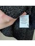 Elliatt Black Silver Long Sleeve Blouse Size M - photo 5