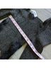 Elliatt Black Silver Long Sleeve Blouse Size M - photo 6