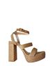 RAYE Tan Sandals Size 9 1/2 - photo 1