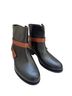 Marina Rinaldi Black Brown Ankle Boots Size 9 - photo 2