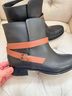 Marina Rinaldi Black Brown Ankle Boots Size 9 - photo 4