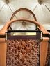 Brahmin Camo Tan Leather Belt One size - photo 3