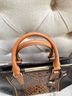 Brahmin Camo Tan Leather Belt One size - photo 11