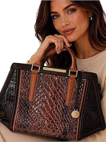 Brahmin Arden Satchel Leather Belt (view 1)