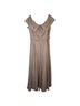 Xscape 100% Polyester 100% Nylon Solid Tan Gold Active Dress Size 18 - photo 2