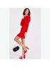 Michael Kors Solid Red Cocktail Dress Size M - photo 4