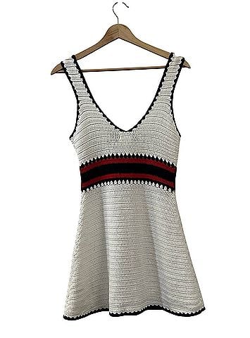 The Upside Palmer Elsa Crochet  Casual Dress (view 2)