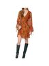 Walter Baker 100% Polyester Floral Red Green Casual Dress Size XS - photo 1