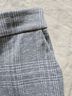 Petite Principle Plaid Gray White Casual Pants Size 8 (petite) - photo 6